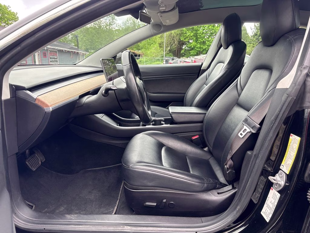2018 Black Tesla Model 3 Long Range RWD Sedan