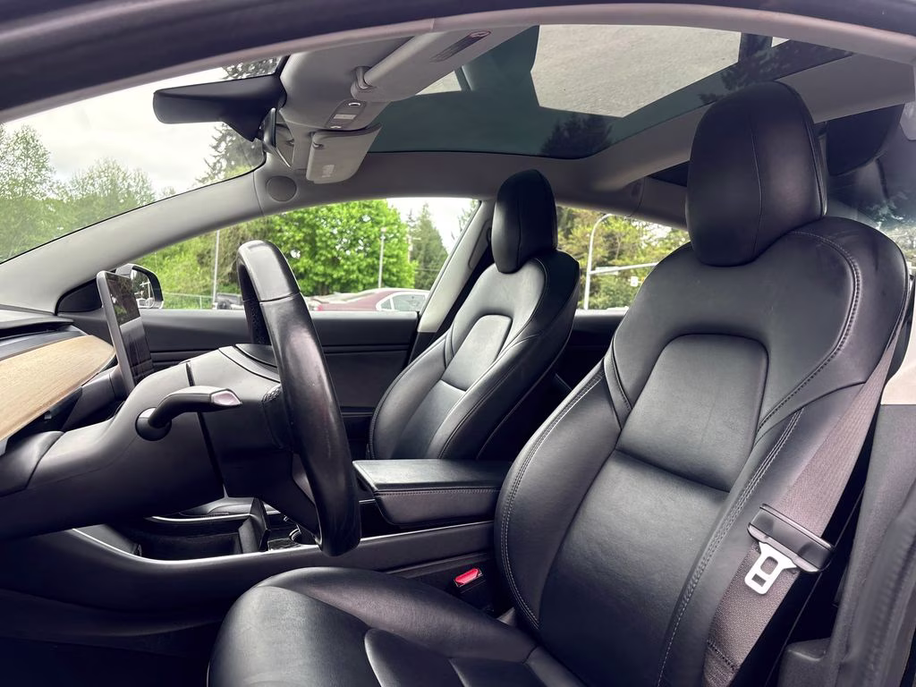 2018 Black Tesla Model 3 Long Range RWD Sedan