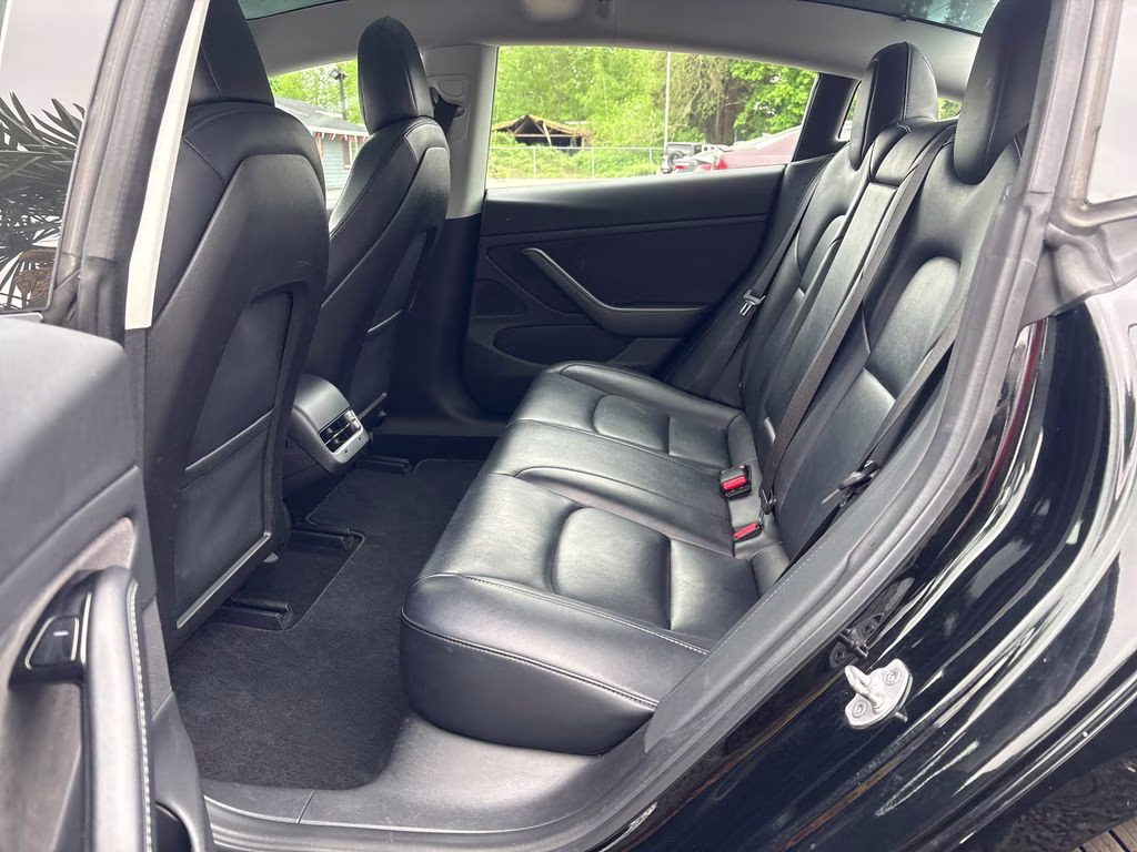 2018 Black Tesla Model 3 Long Range RWD Sedan