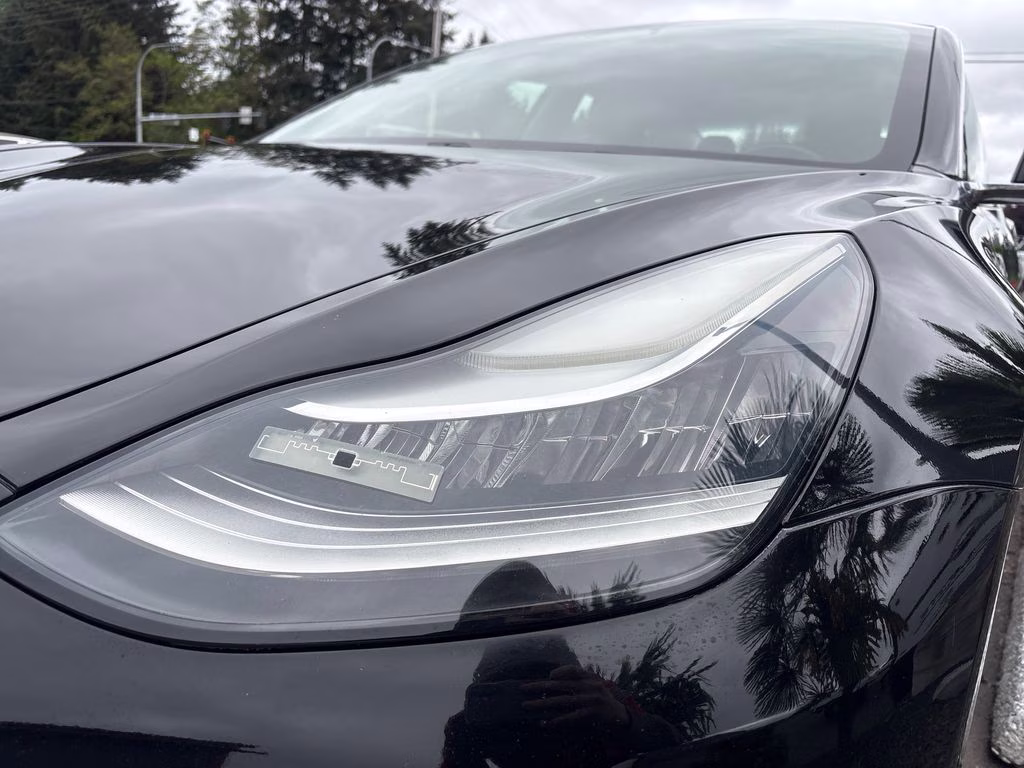 2018 Black Tesla Model 3 Long Range RWD Sedan