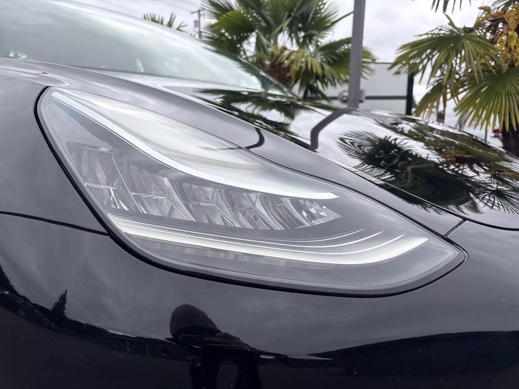 2018 Black Tesla Model 3 Long Range RWD Sedan