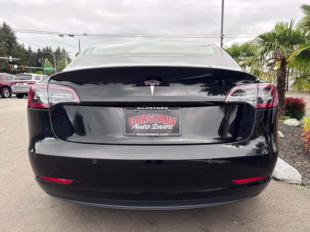 2018 Black Tesla Model 3 Long Range RWD Sedan
