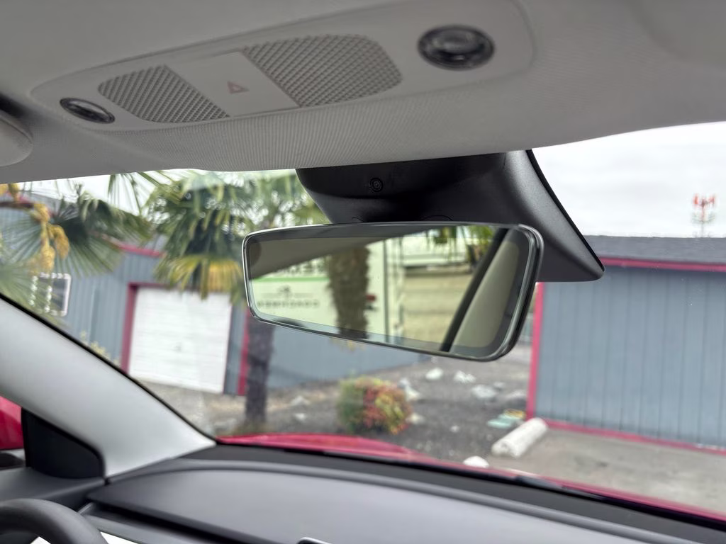 2021 Red Multi-Coat Tesla Model 3 Standard Range Plus RWD Sedan