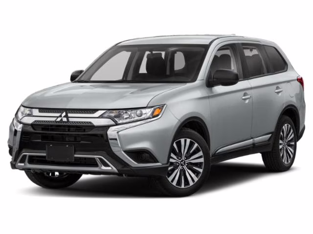 2020 Silver Mitsubishi Outlander SEL 4X4 SUV