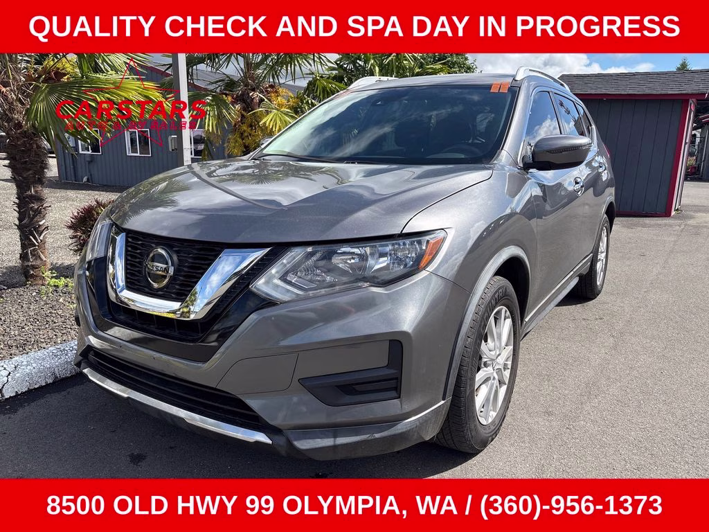 2020 Gun Metallic Nissan Rogue SV FWD SUV