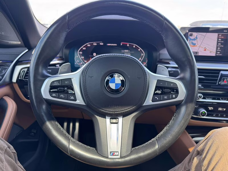 2020 Alpine White BMW 5 Series M550i xDrive AWD Sedan