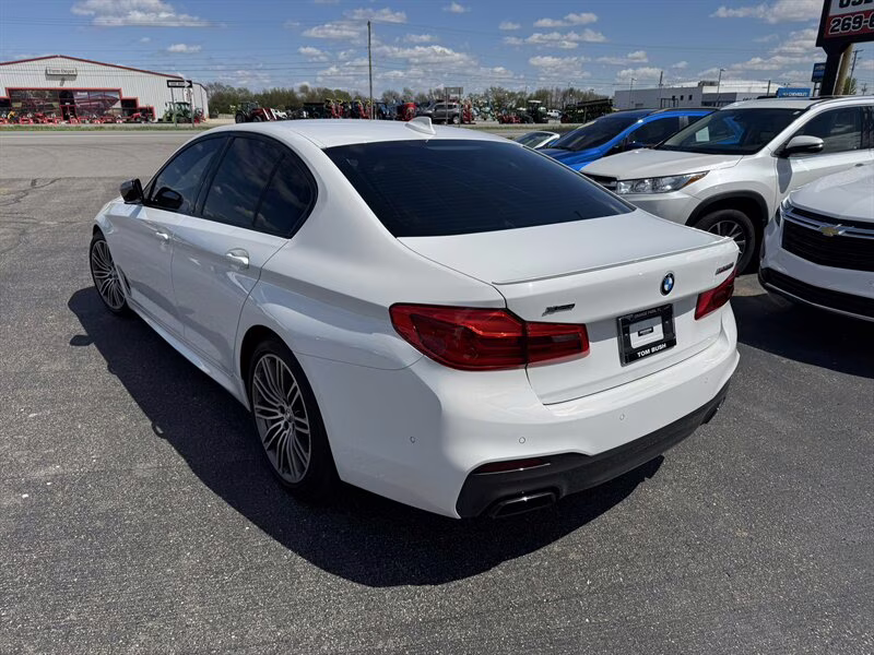 2020 Alpine White BMW 5 Series M550i xDrive AWD Sedan