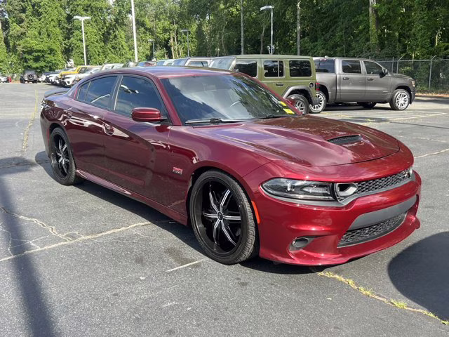 2019 Octane Red Pearlcoat Dodge Charger Scat Pack RWD Sedan