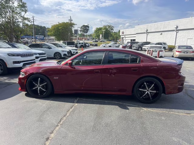2019 Octane Red Pearlcoat Dodge Charger Scat Pack RWD Sedan