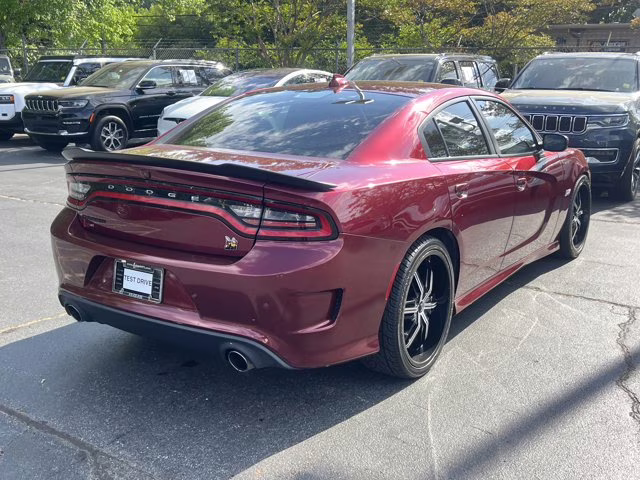 2019 Octane Red Pearlcoat Dodge Charger Scat Pack RWD Sedan