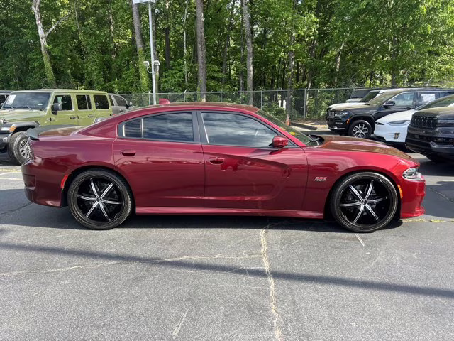 2019 Octane Red Pearlcoat Dodge Charger Scat Pack RWD Sedan