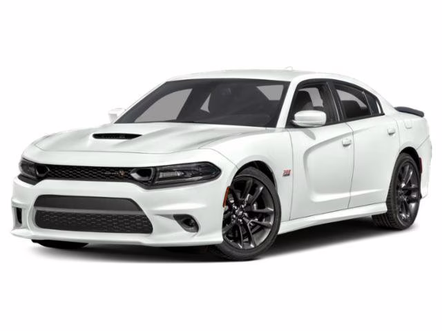 2019 Octane Red Pearlcoat Dodge Charger Scat Pack RWD Sedan