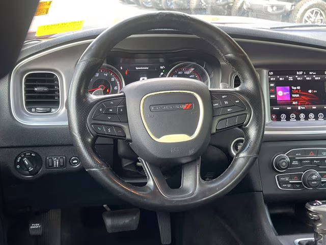 2019 Octane Red Pearlcoat Dodge Charger Scat Pack RWD Sedan