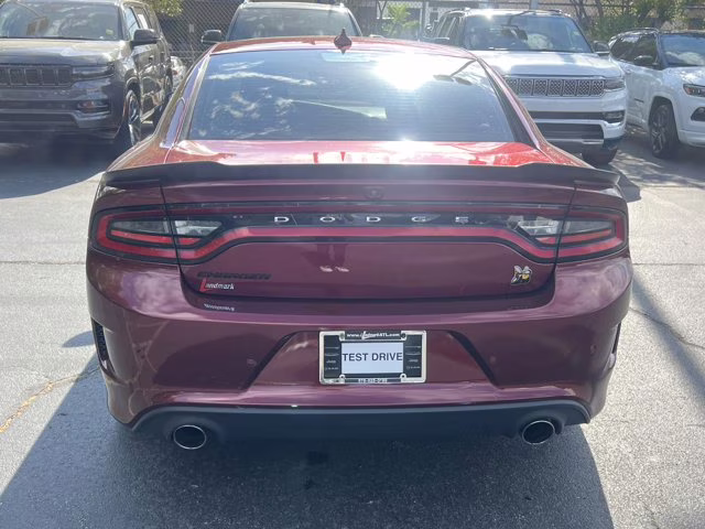 2019 Octane Red Pearlcoat Dodge Charger Scat Pack RWD Sedan