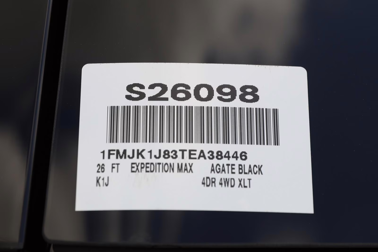 2026 Agate Black Metallic Ford Expedition Max Active 4X4 SUV