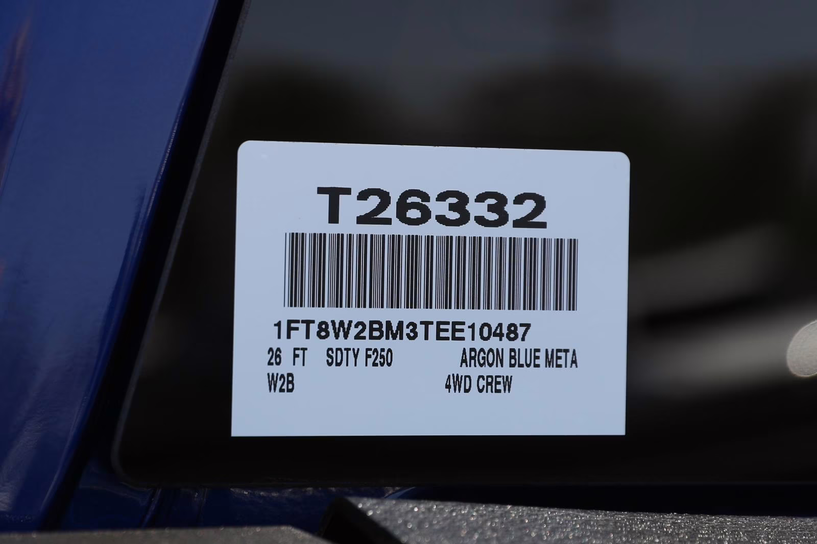 2026 Argon Blue Metallic Ford Super Duty F-250 SRW King Ranch 4X4 Truck