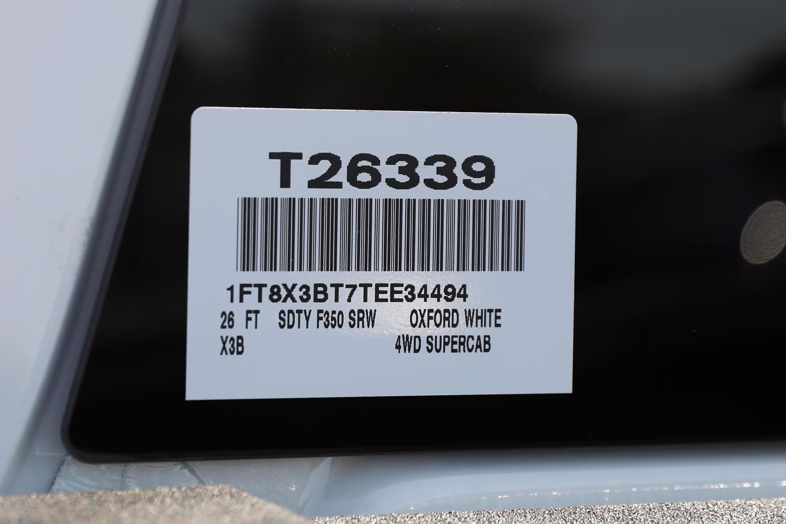 2026 Oxford White Ford Super Duty F-350 SRW XL 4X4 Truck