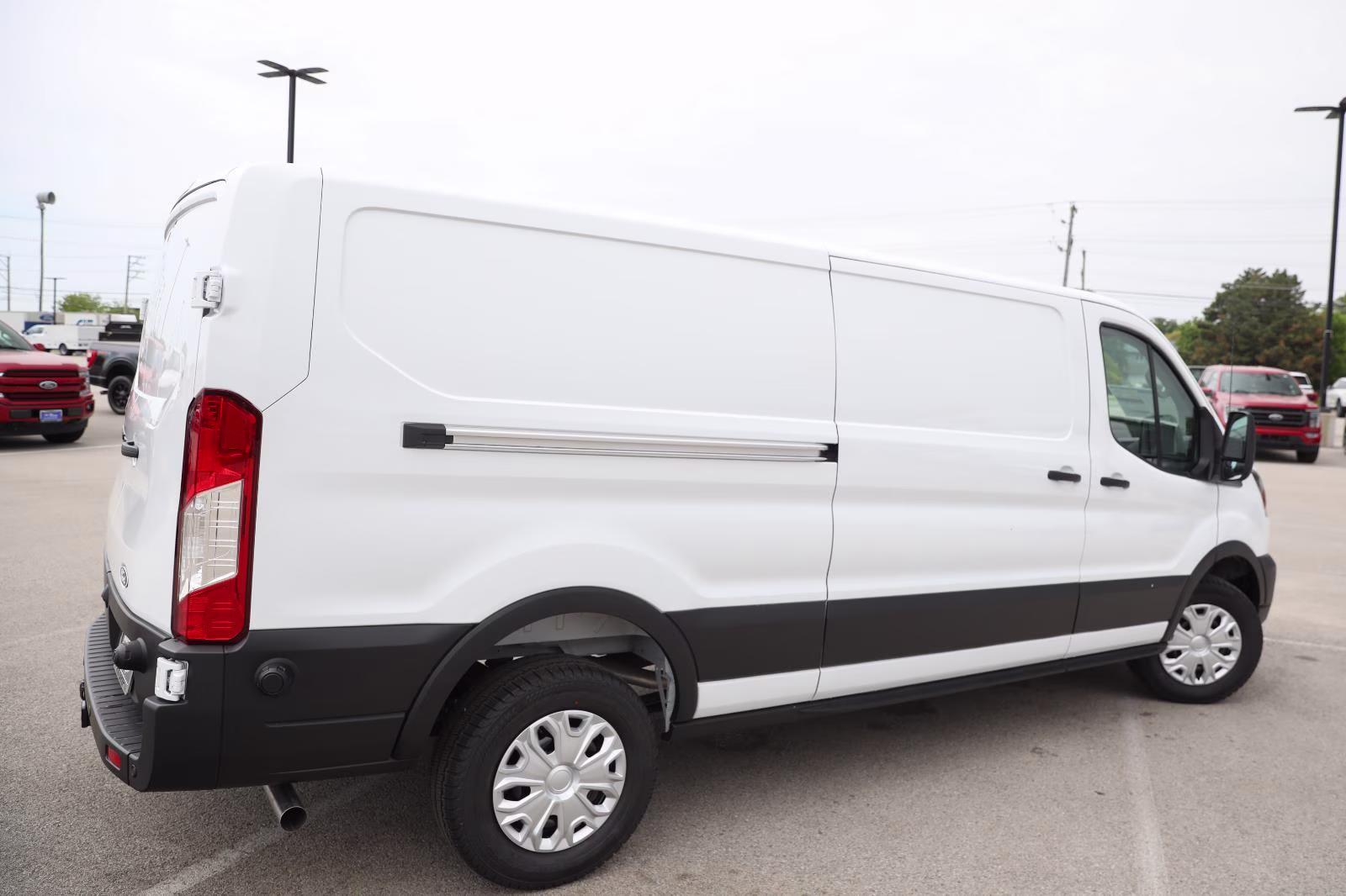 2026 Oxford White Ford Transit Cargo Van RWD Van