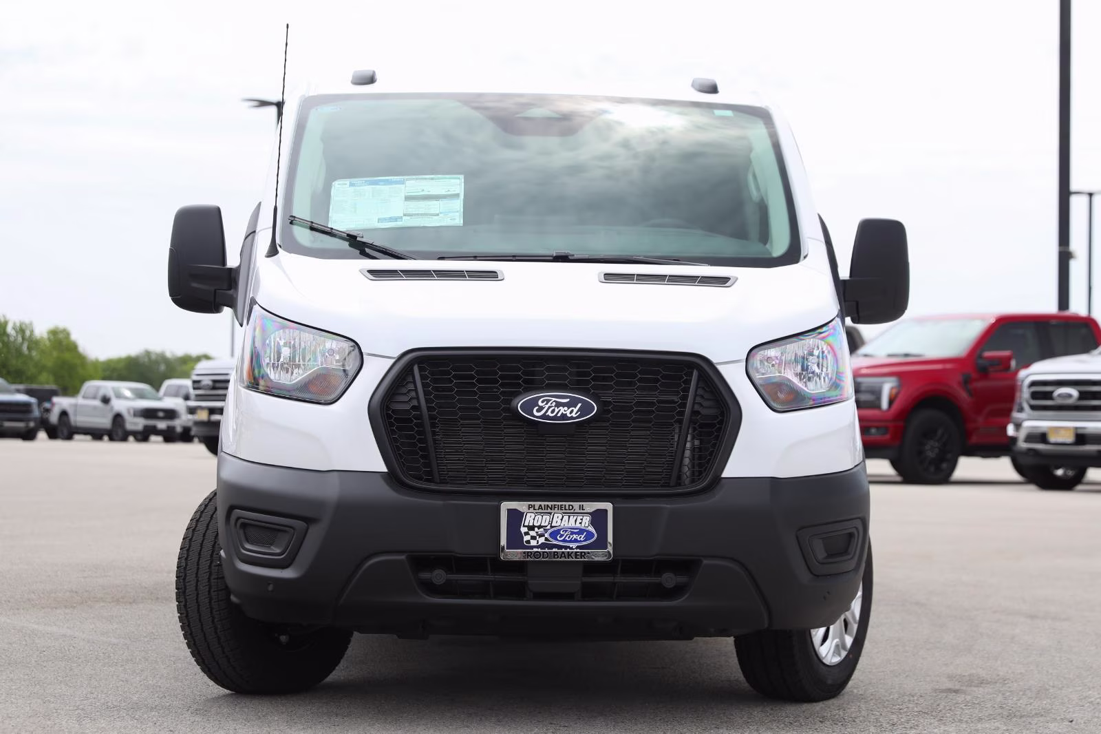 2026 Oxford White Ford Transit Cargo Van RWD Van