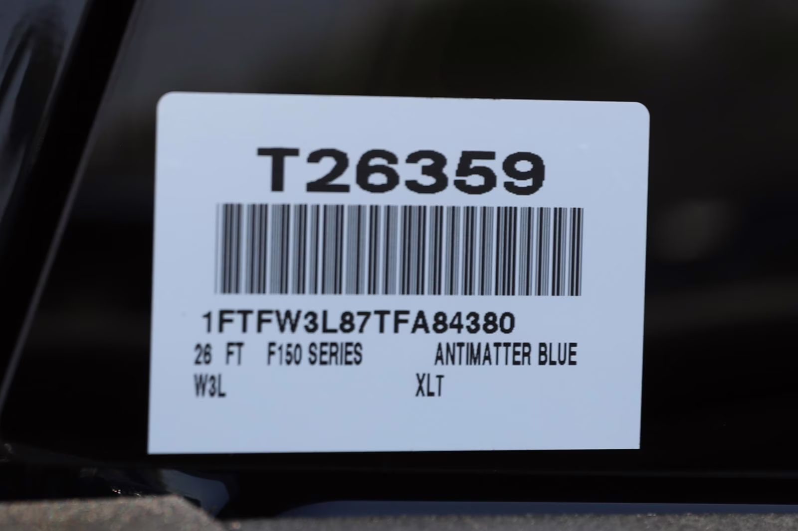 2026 Antimatter Blue Metallic Ford F-150 XLT 4X4 Truck