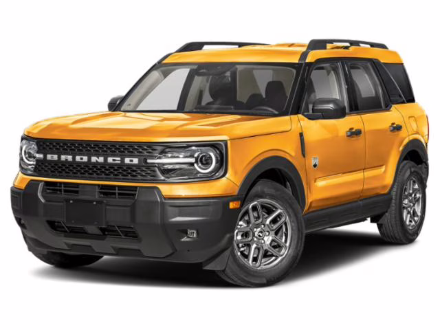 2026 Orange Fury Metallic Tri-Coat Ford Bronco Sport Big Bend 4X4 SUV