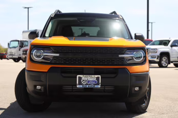 2026 Orange Fury Metallic Tri-Coat Ford Bronco Sport Big Bend 4X4 SUV