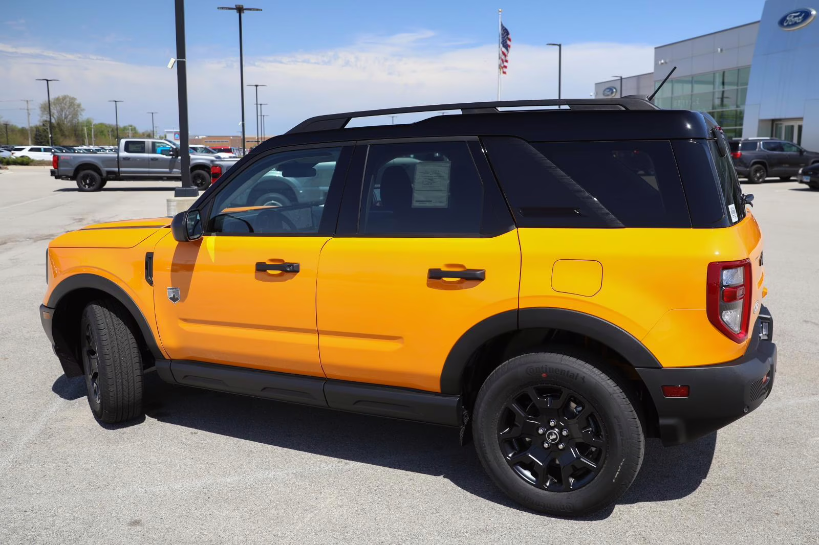 2026 Orange Fury Metallic Tri-Coat Ford Bronco Sport Big Bend 4X4 SUV