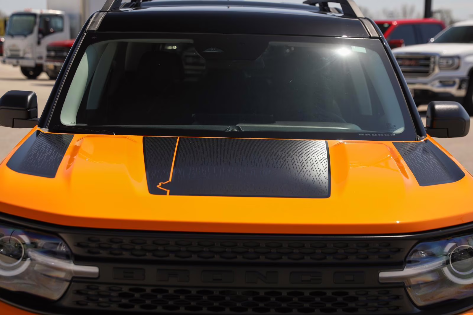2026 Orange Fury Metallic Tri-Coat Ford Bronco Sport Big Bend 4X4 SUV