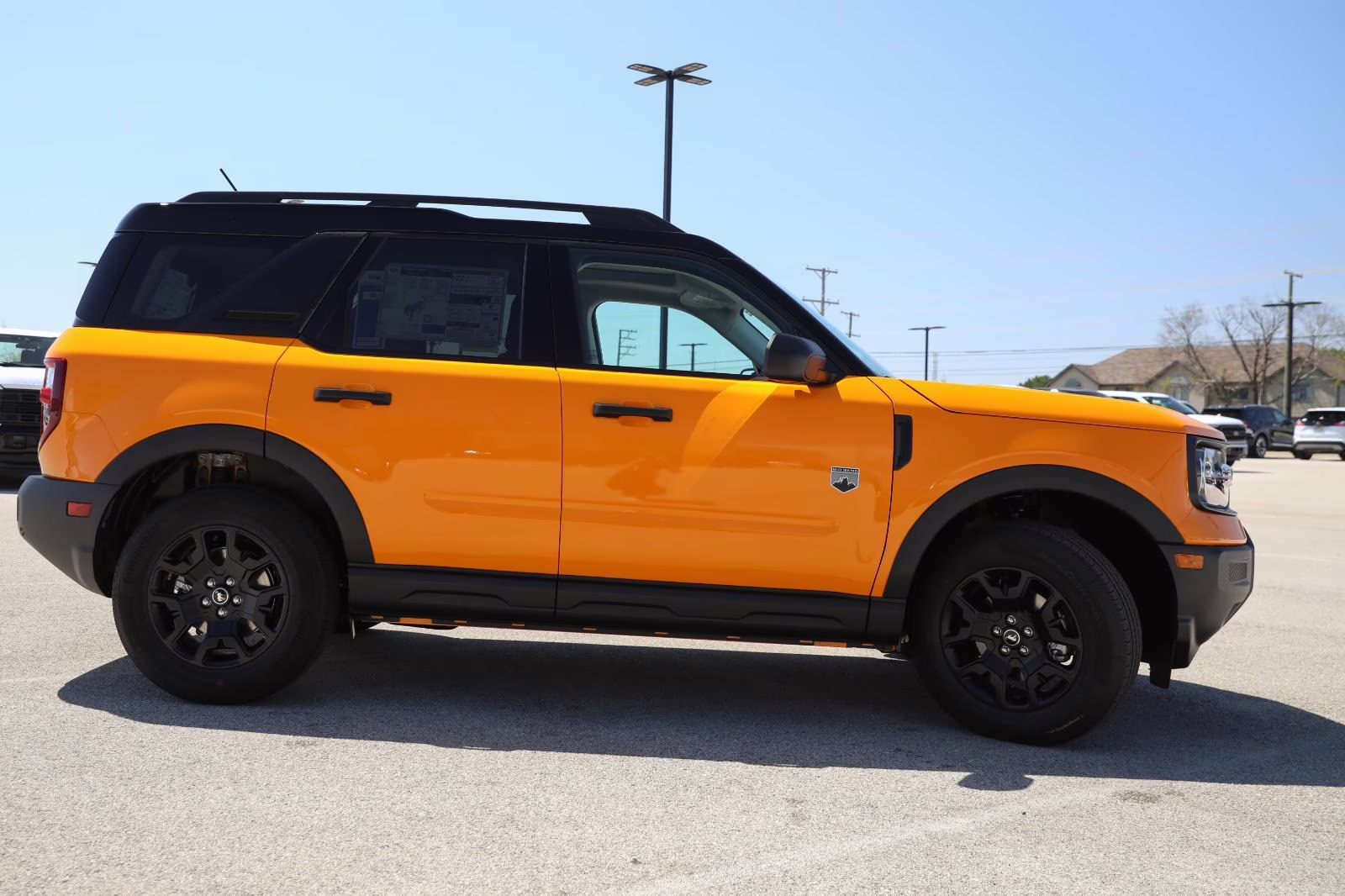 2026 Orange Fury Metallic Tri-Coat Ford Bronco Sport Big Bend 4X4 SUV