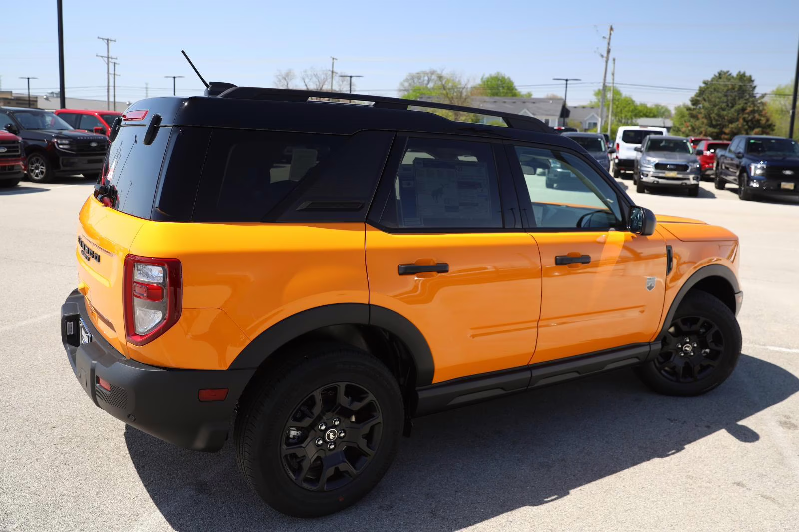 2026 Orange Fury Metallic Tri-Coat Ford Bronco Sport Big Bend 4X4 SUV