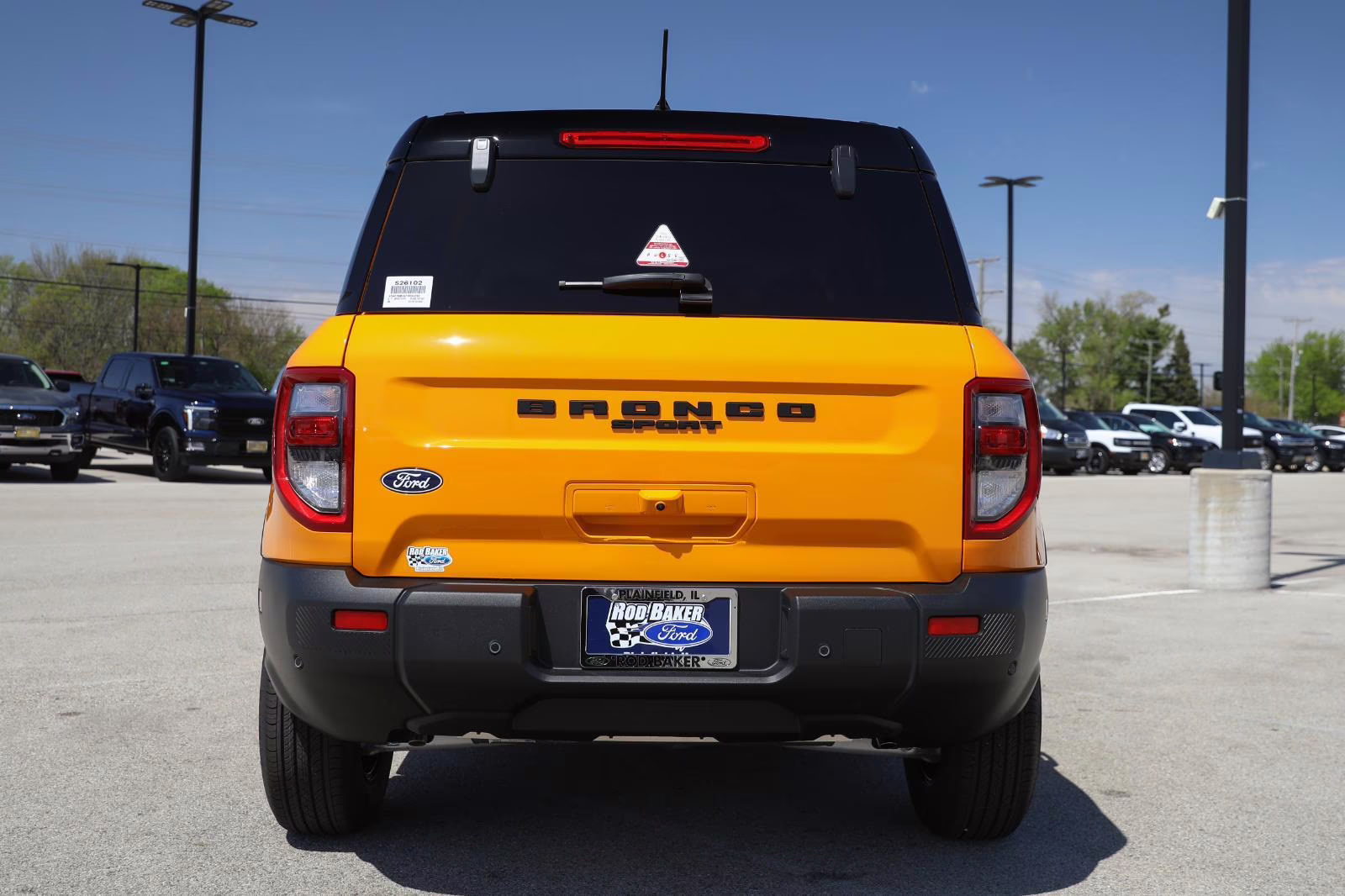 2026 Orange Fury Metallic Tri-Coat Ford Bronco Sport Big Bend 4X4 SUV