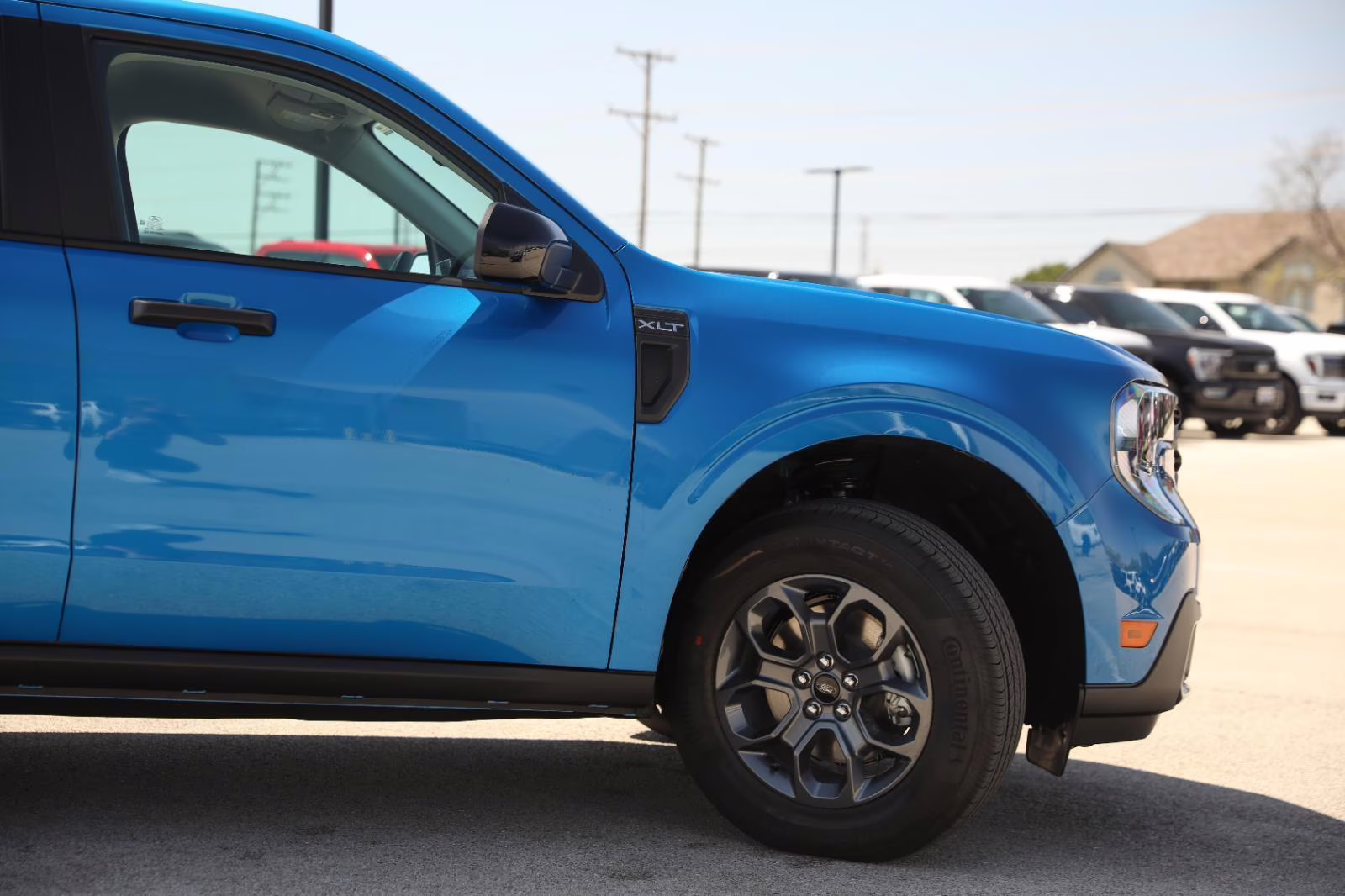2026 Velocity Blue Ford Maverick XLT AWD Truck