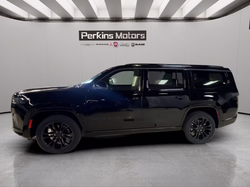 2026 High Gloss Black Jeep Grand Wagoneer Summit Obsidian 4X4 SUV
