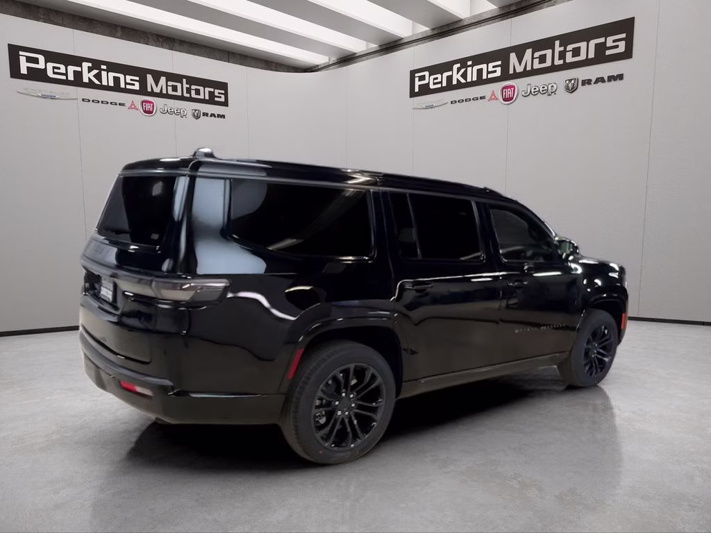 2026 High Gloss Black Jeep Grand Wagoneer Summit Obsidian 4X4 SUV
