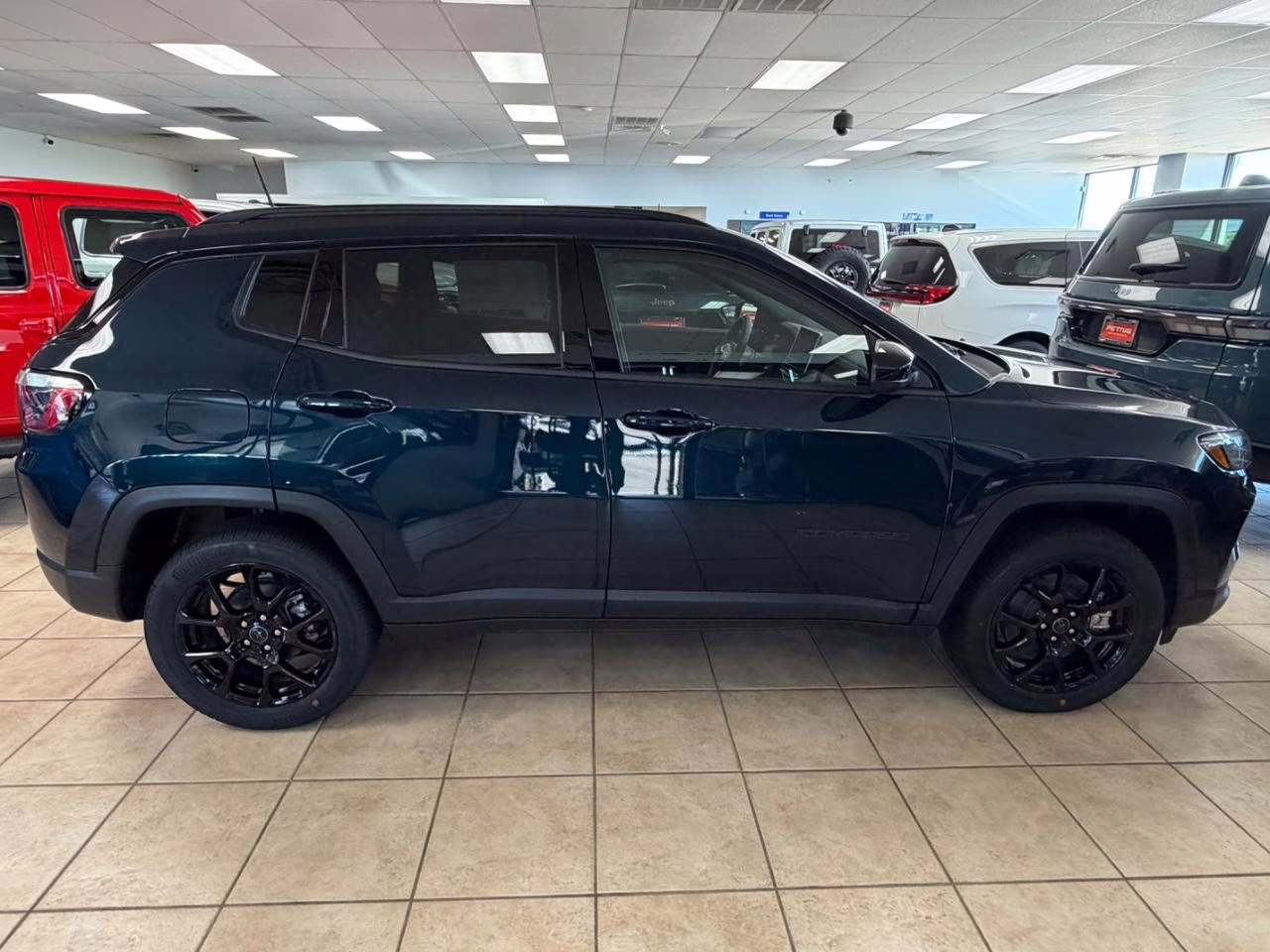 2026 Fathom Blue Pearl Coat Jeep Compass Latitude Altitude 4X4 SUV