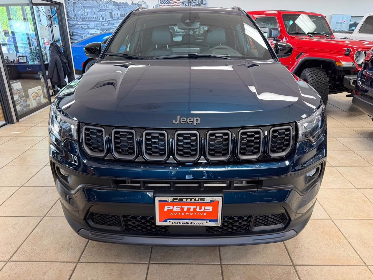 2026 Fathom Blue Pearl Coat Jeep Compass Latitude Altitude 4X4 SUV