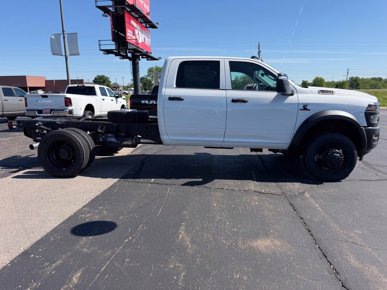 2026 Bright White Clearcoat Ram 4500HD Tradesman 4X4 Truck