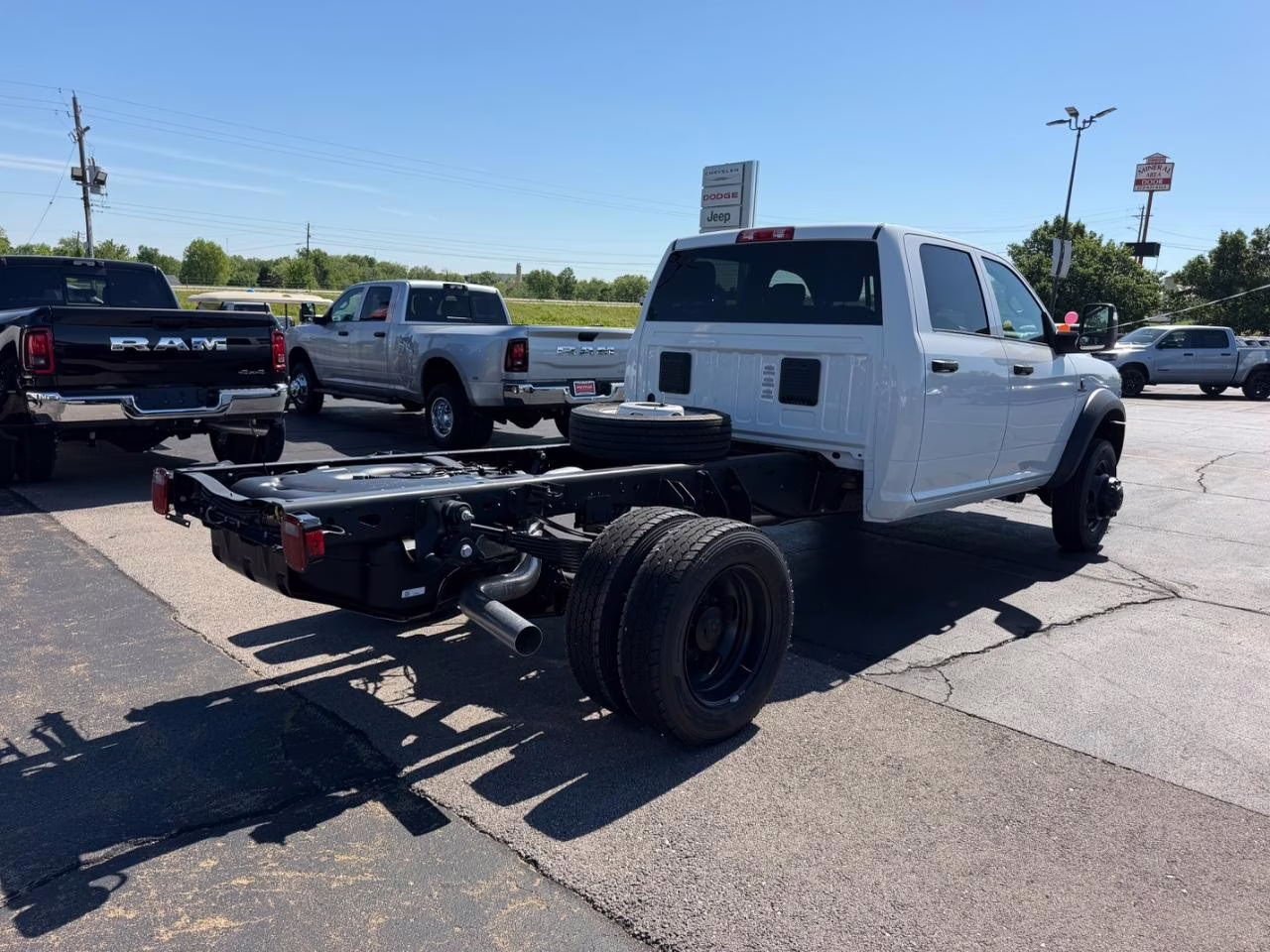 2026 Bright White Clearcoat Ram 4500HD Tradesman 4X4 Truck