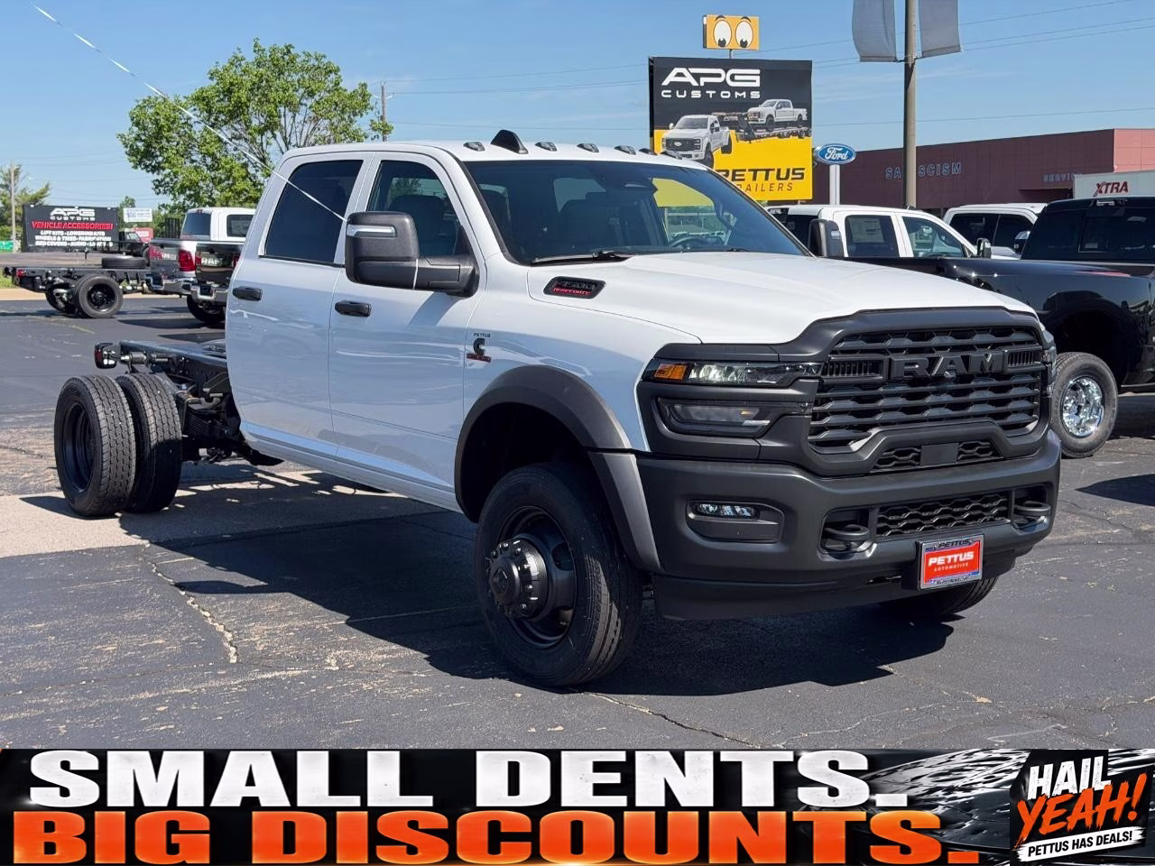 2026 Bright White Clearcoat Ram 4500HD Tradesman 4X4 Truck