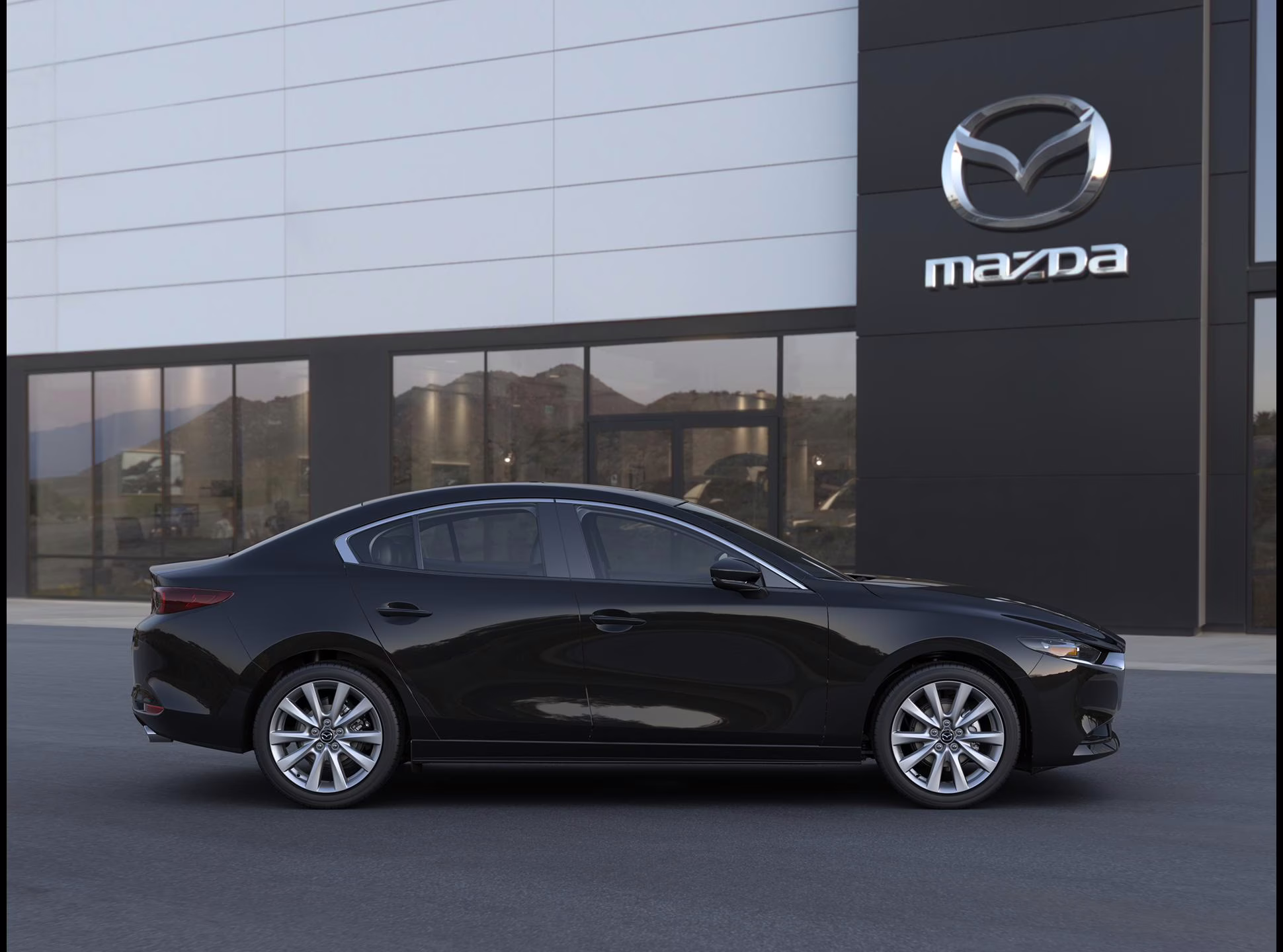 2026 Jet Black Mica Mazda Mazda3 Sedan 2.5 S Preferred FWD Sedan