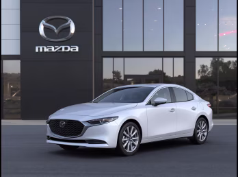 2026 Snowflake White Pearl Mica Mazda Mazda3 2.5 S Preferred FWD Sedan