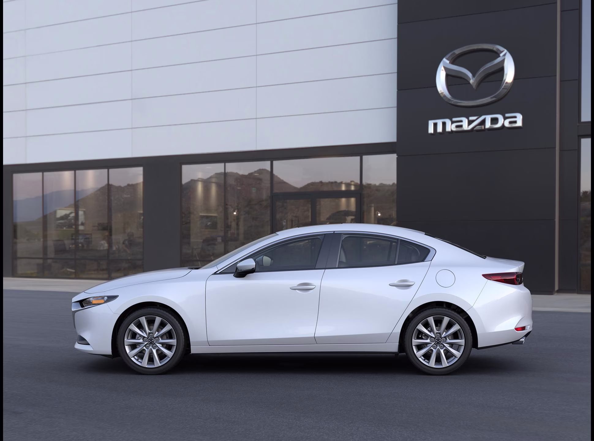 2026 Snowflake White Pearl Mica Mazda Mazda3 2.5 S Preferred FWD FWD Sedan