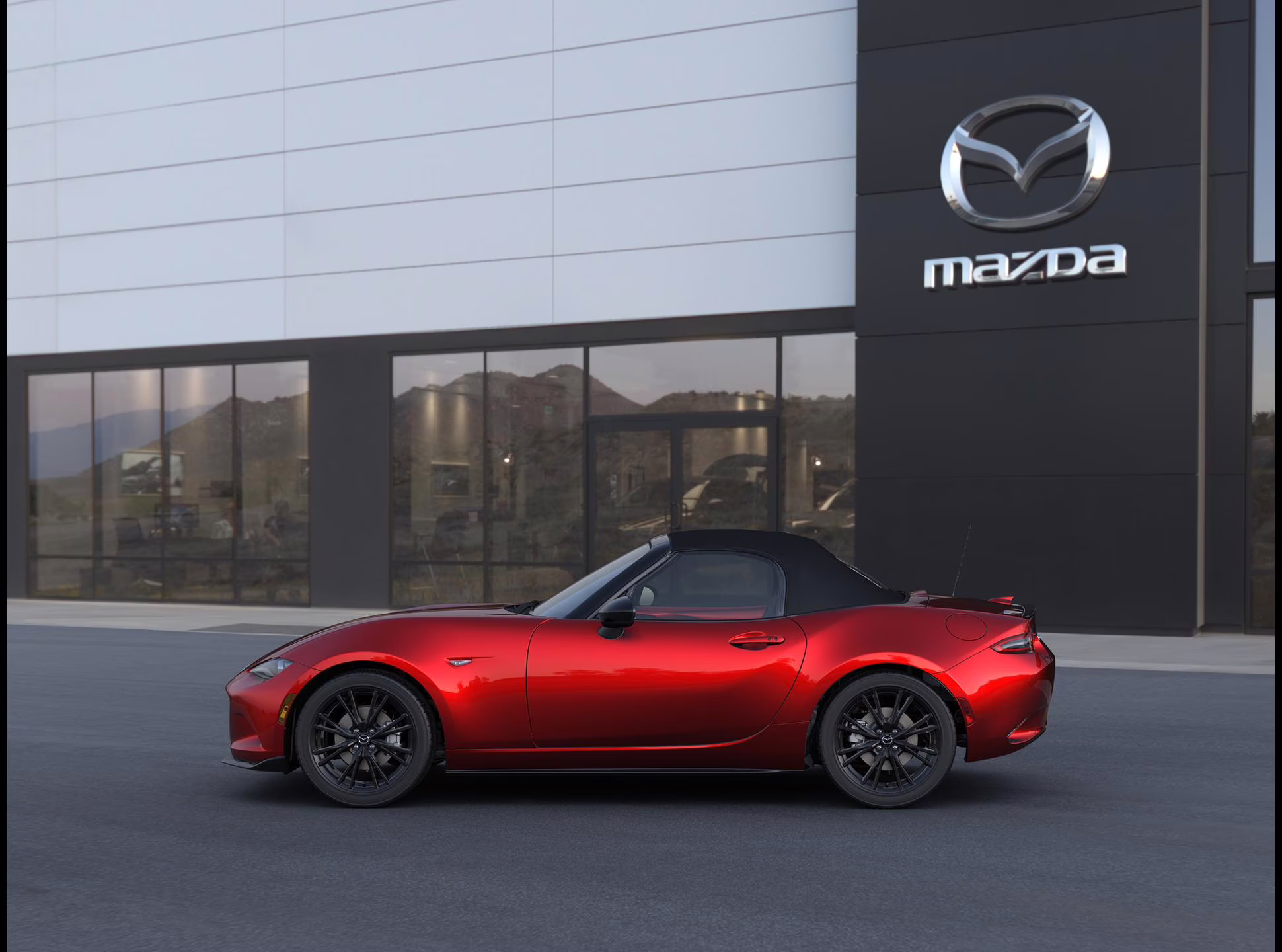 2026 Soul Red Crystal Metallic Mazda Mazda MX-5 Miata Club RWD Convertible