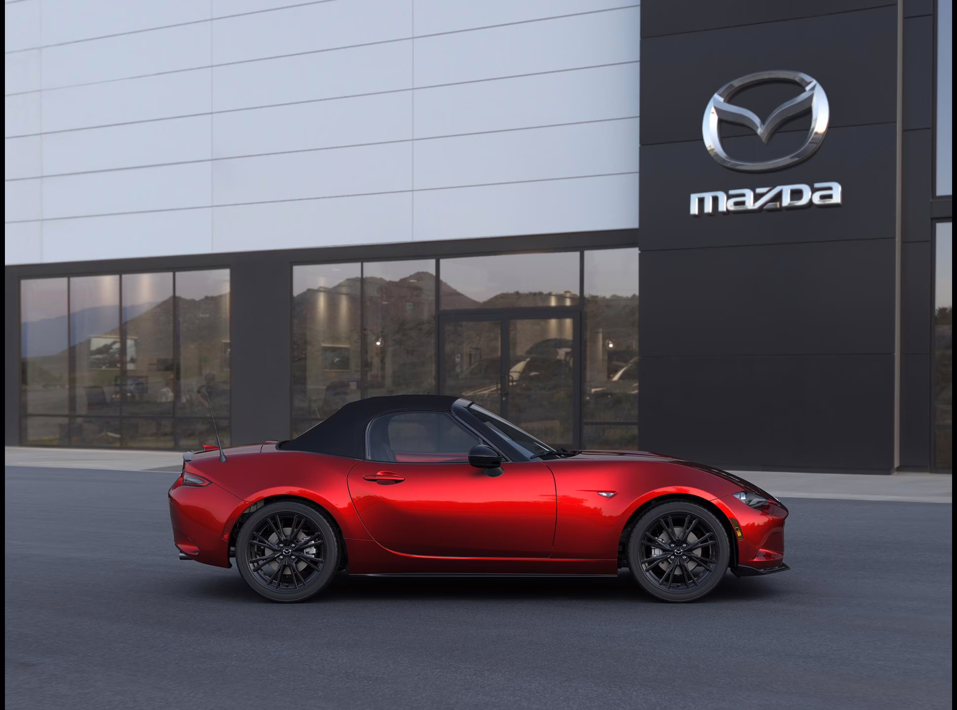 2026 Soul Red Crystal Metallic Mazda Mazda MX-5 Miata Club RWD Convertible