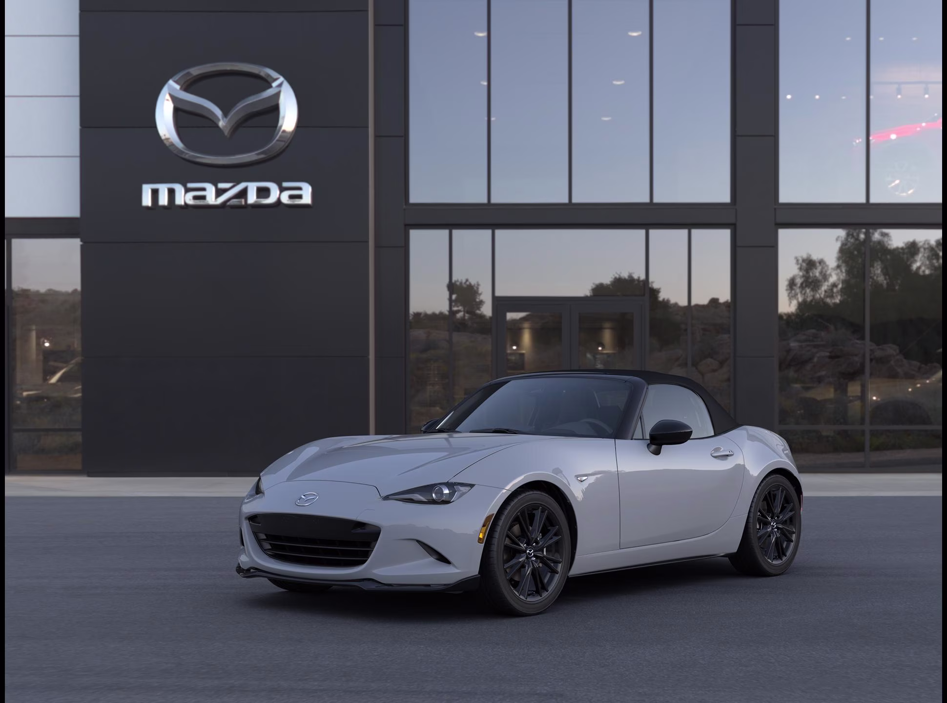 2026 Aero Gray Metallic Mazda Mazda MX-5 Miata Club Manual RWD Convertible