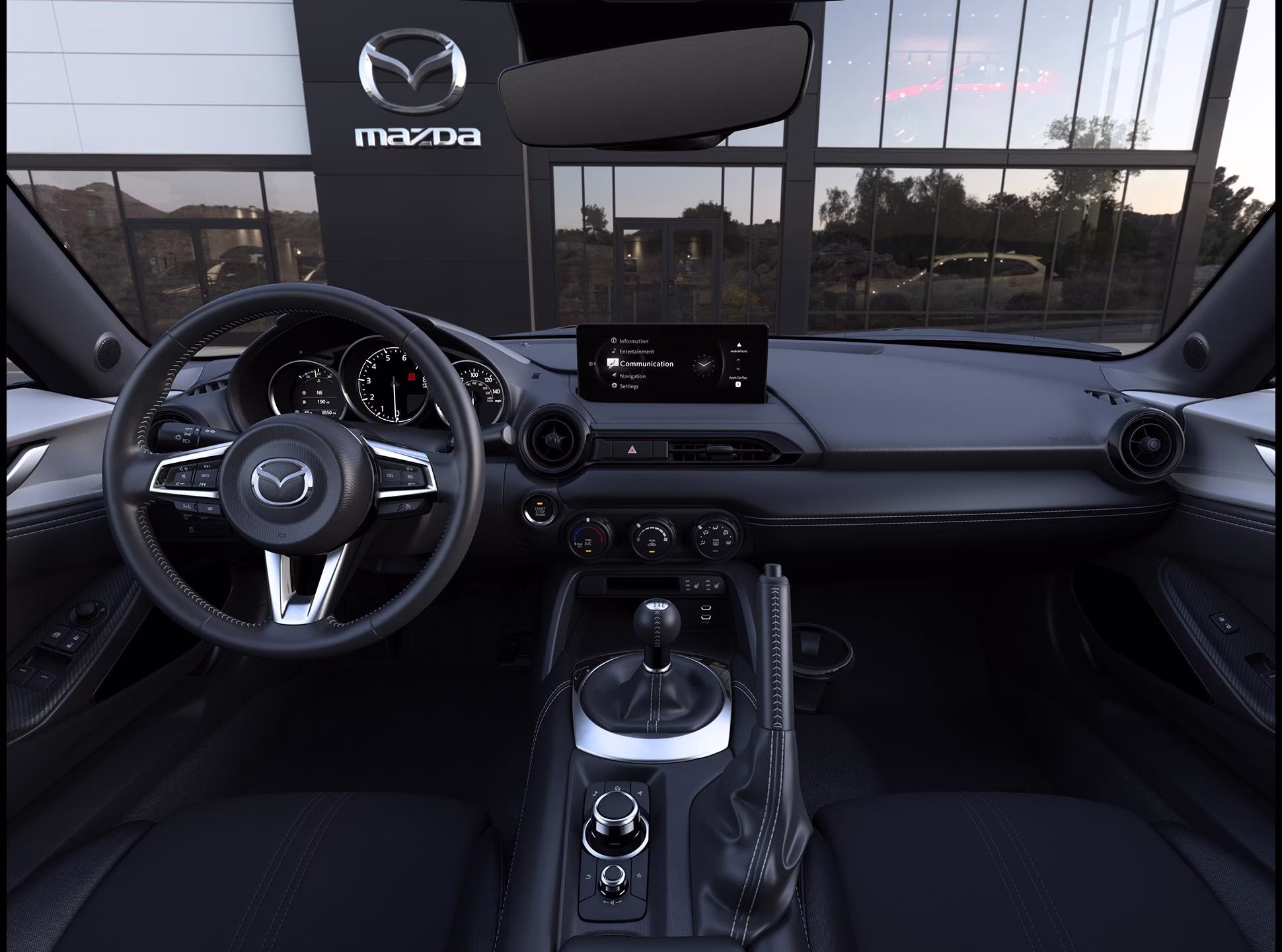 2026 Aero Gray Metallic Mazda Mazda MX-5 Miata Club Manual RWD Convertible