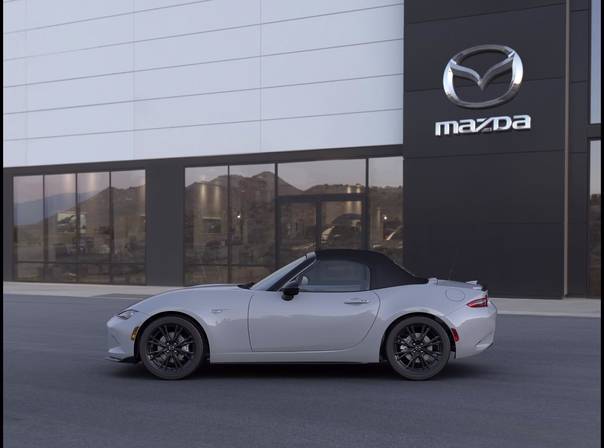 2026 Aero Gray Metallic Mazda Mazda MX-5 Miata Club Manual RWD Convertible
