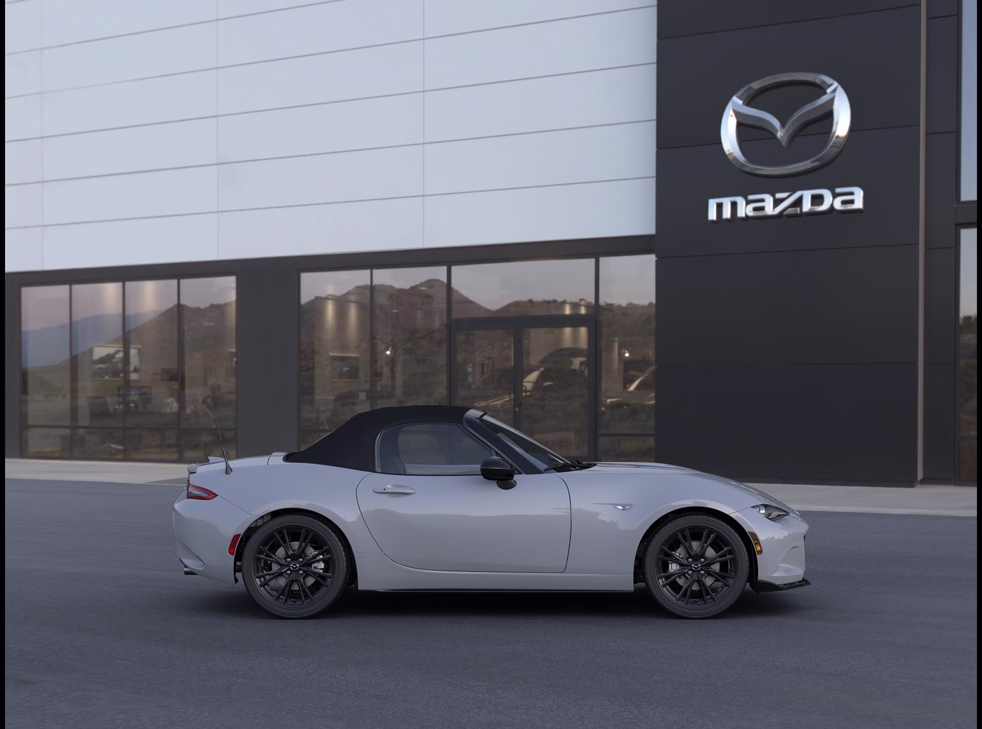 2026 Aero Gray Metallic Mazda Mazda MX-5 Miata Club Manual RWD Convertible