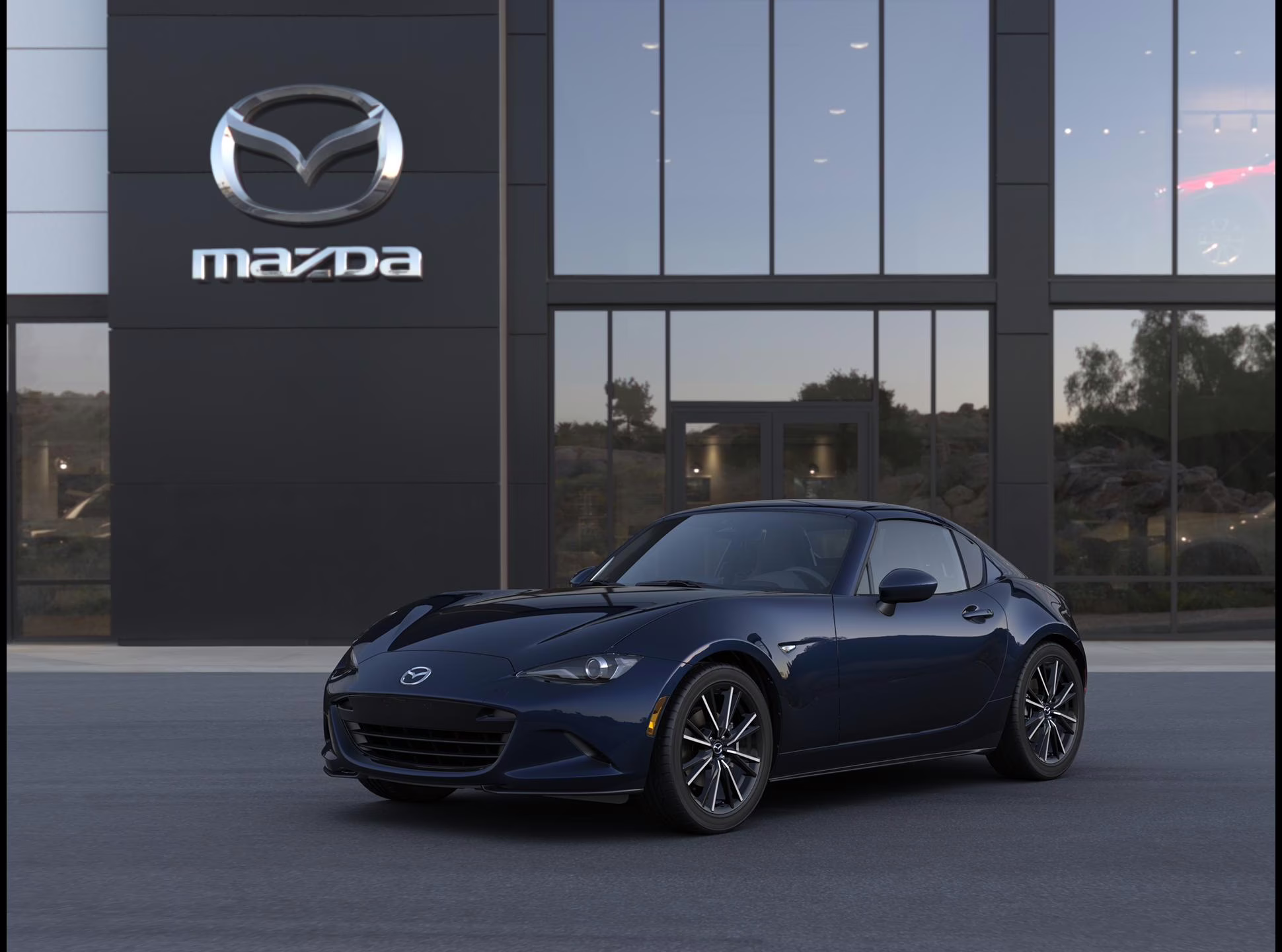 2026 Deep Crystal Blue Mica Mazda Mazda MX-5 Miata RF Grand Touring RWD Convertible