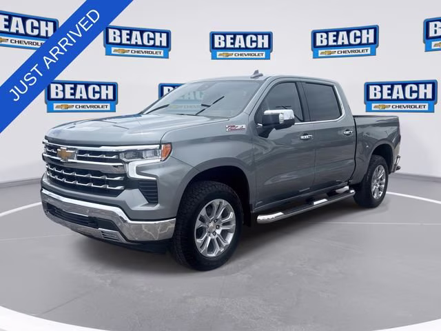 2026 Sterling Gray Metallic Chevrolet Silverado 1500 LTZ 4X4 Truck